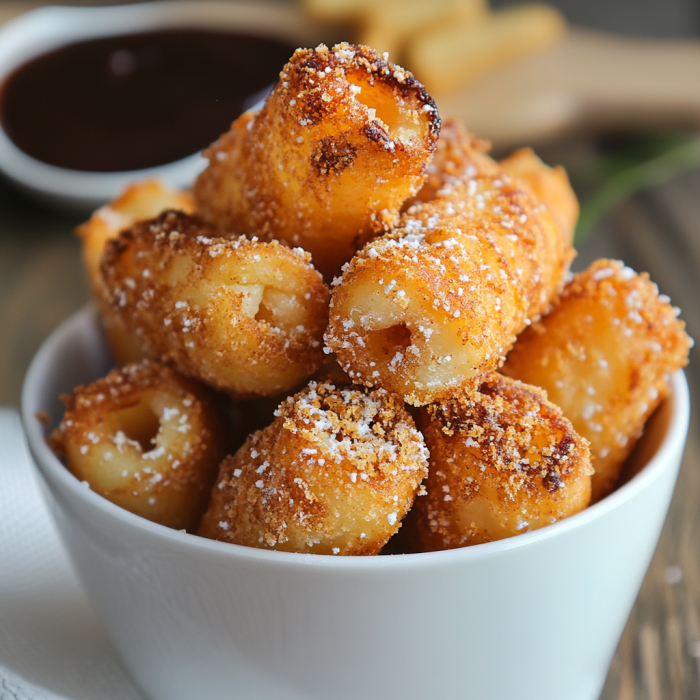 Churro Poppers