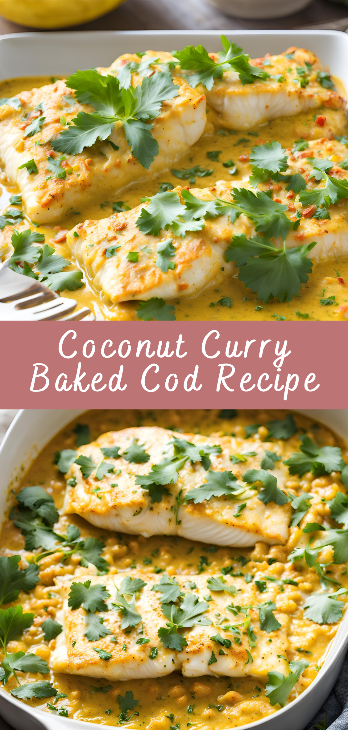 Coconut Curry Baked Cod Recipe