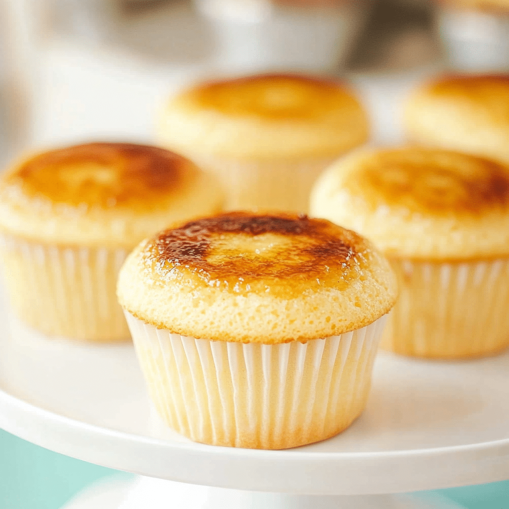 Crème Brûlée Cupcakes - Clara quick dinners