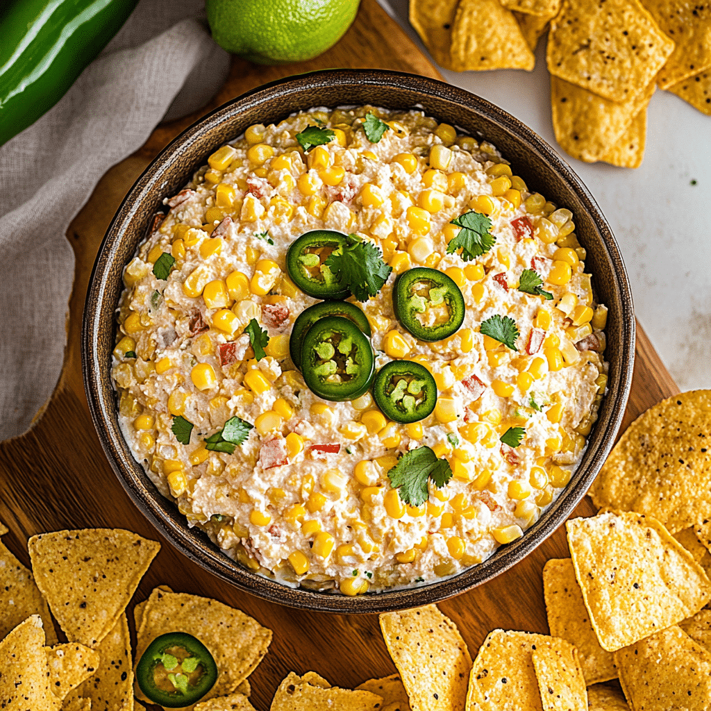 Crockpot Jalapeño Corn Dip Recipe