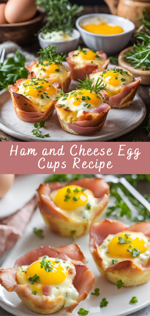 Ham and Cheese Egg Cups Recipe