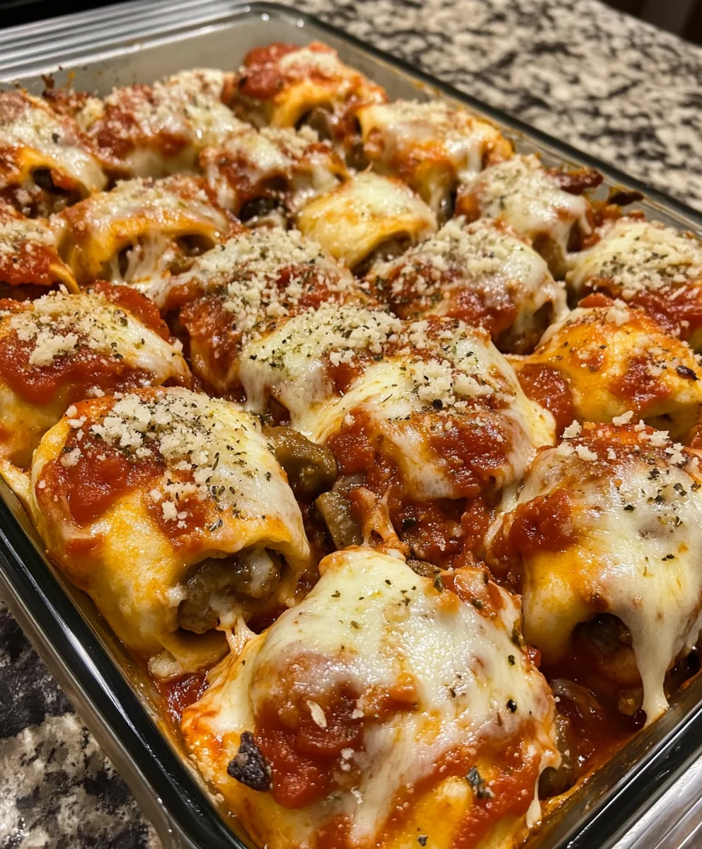 Homemade Pizza Rolls