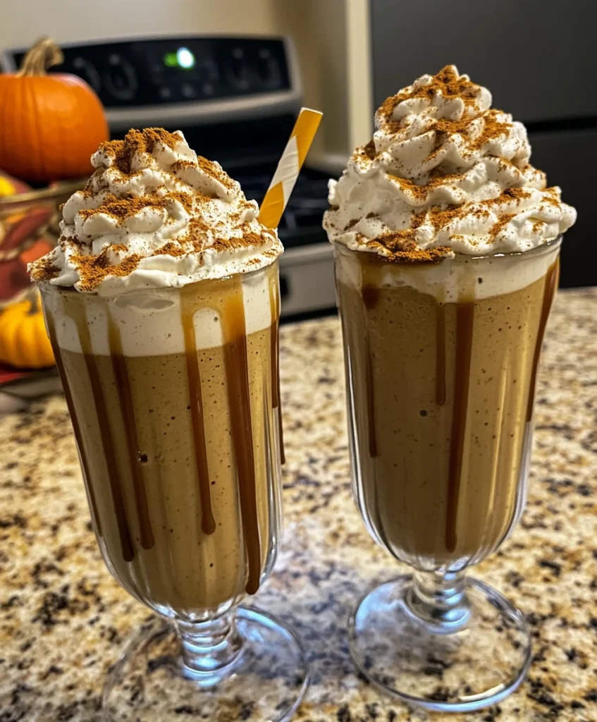 Pumpkin Milkshakes