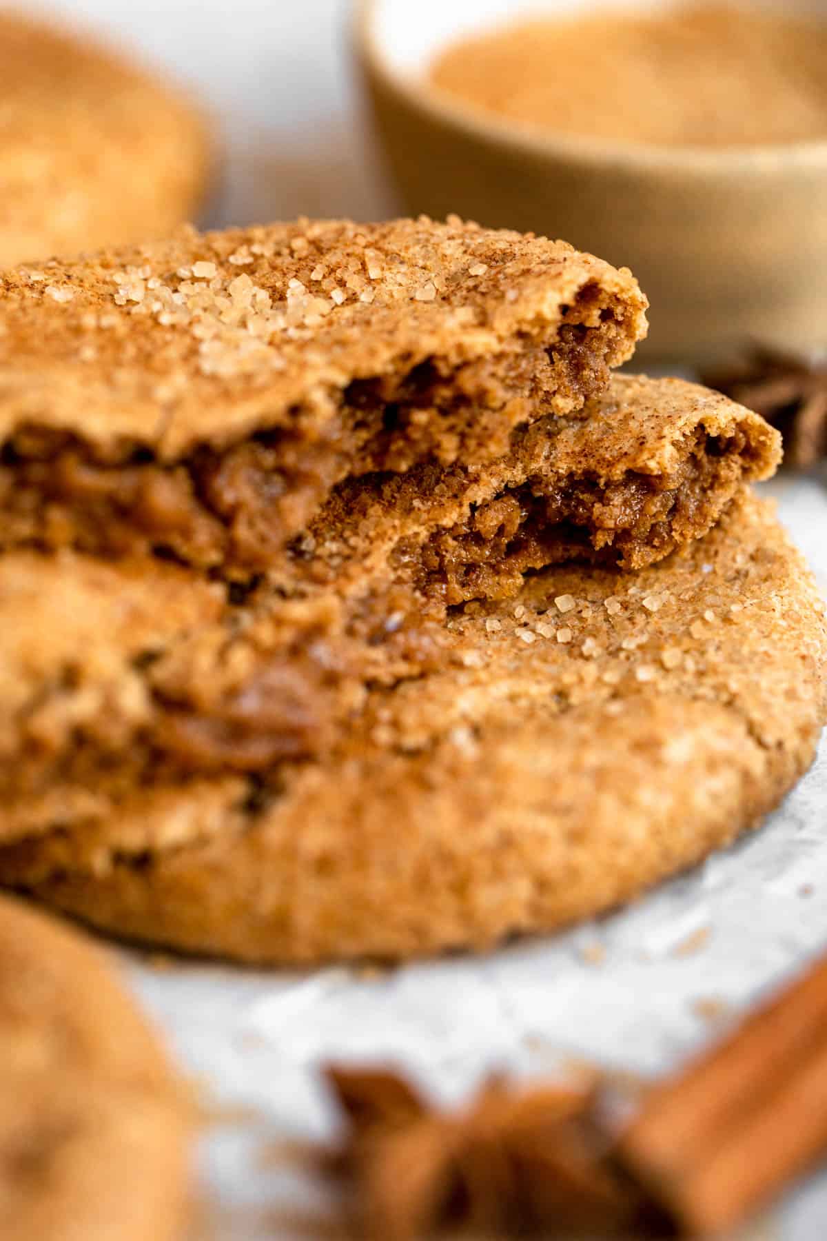 Snickerdoodle Protein Cookies - Eat With Clarity