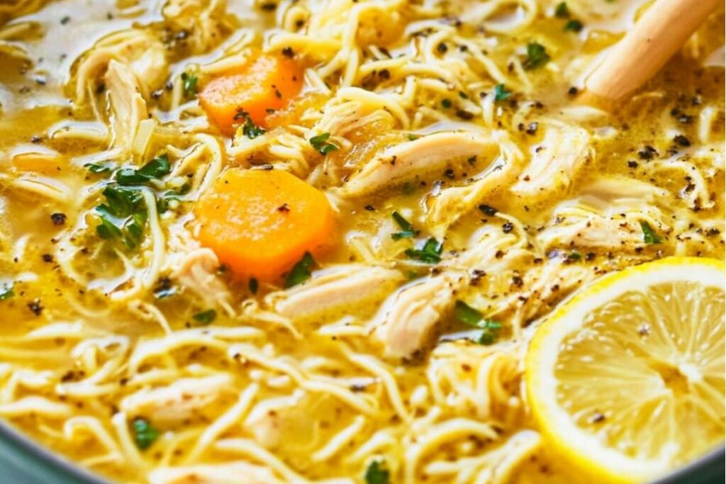 Zesty Lemon-Infused Chicken Soup for the Soul