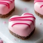 Adorable Valentine’s Heart Petit Fours