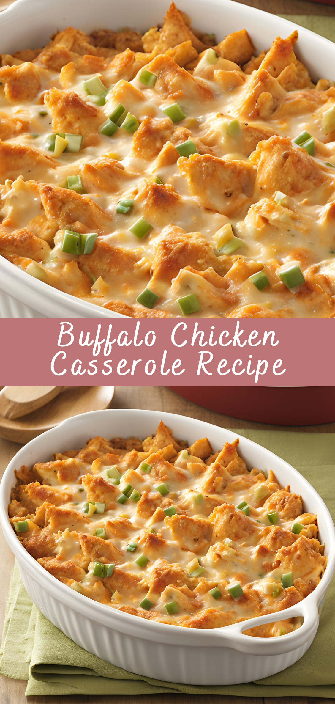 Buffalo Chicken Casserole Recipe | Cheff Recipes