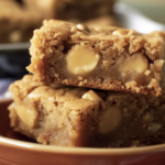 Chewy Butterscotch Blondies  - Clara quick dinners