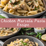 Chicken Marsala Pasta Recipe | Cheff Recipes