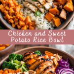 Chicken and Sweet Potato Rice Bowl Recipe