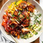 Chili Lime Salmon Bowls - Eat With Clarity