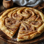 Cinnamon-Sugar Pizza Made with Crescent Rolls