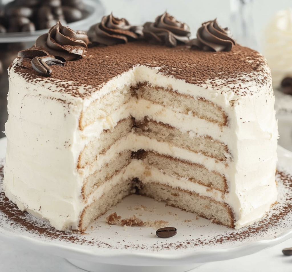 Coffee Tiramisu Cake - Clara quick dinners