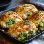 Delicious Broccoli Stuffed Chicken Breast Recipe