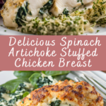 Delicious Spinach Artichoke Stuffed Chicken Breast Recipe