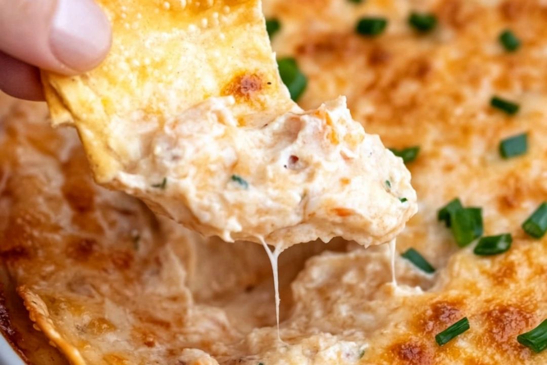 Easy Crab Rangoon Dip Recipe (Hot Crab Dip)