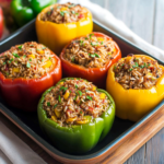 Easy Stuffed Peppers with Rice