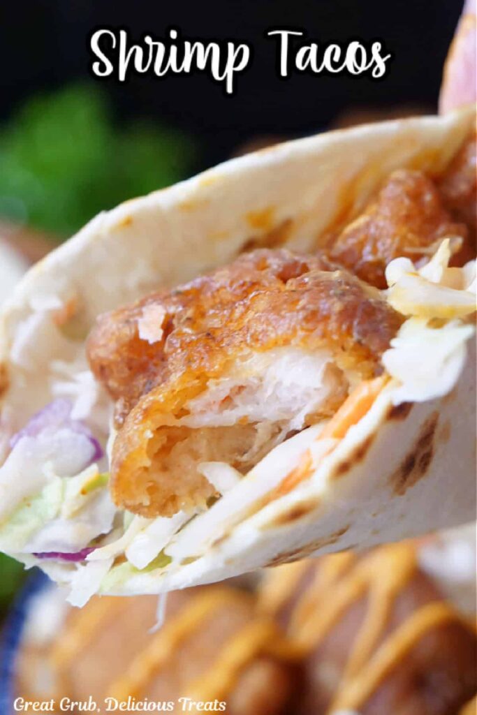 Fried Shrimp Tacos - Great Grub, Delicious Treats