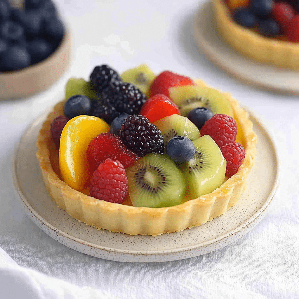 Fruit Tart - Clara quick dinners