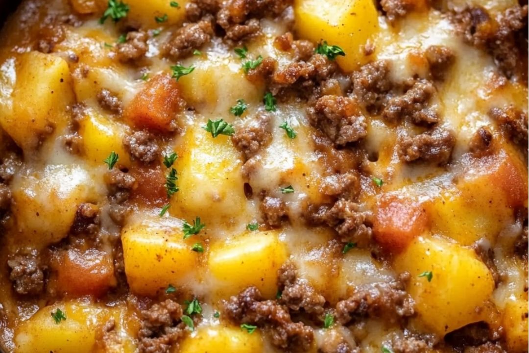 Hearty Slow Cooker Cowboy Casserole: A Comforting Dish with Bold Flavor