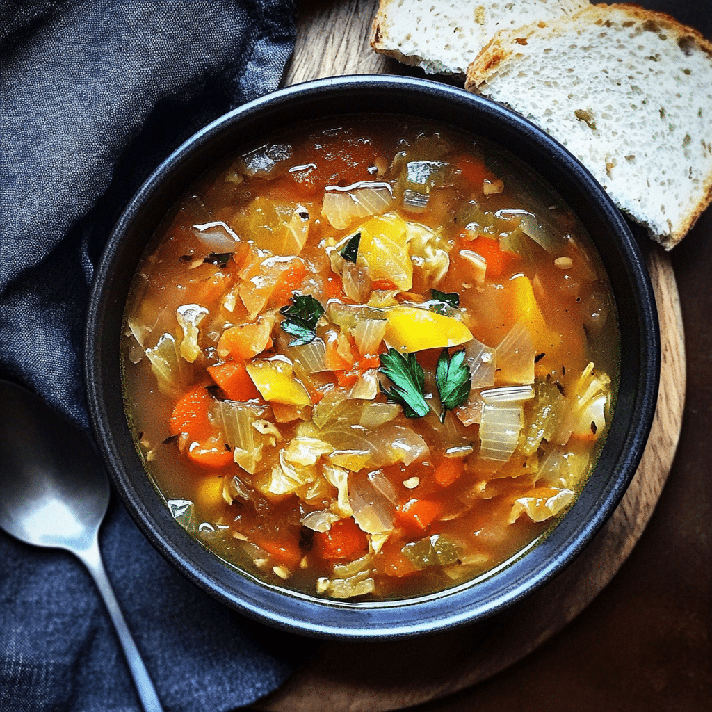 Hearty Veggie-Packed Cabbage Soup - Clara quick dinners