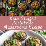 Keto Stuffed Portobello Mushrooms Recipe