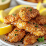 Lemon Pepper Chicken Tenders - Clara quick dinners