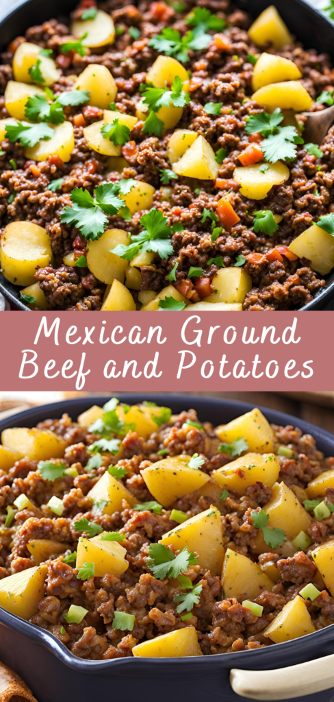 Mexican Ground Beef and Potatoes Recipe