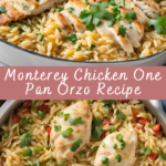 Monterey Chicken One Pan Orzo Recipe