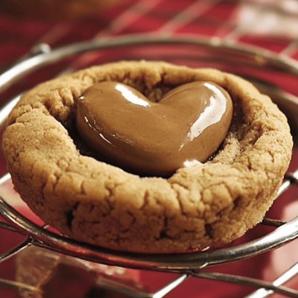 Peanutty Valentine Cookies - Clara quick dinners