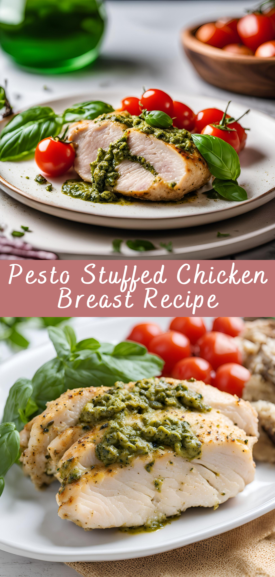 Pesto Stuffed Chicken Breast Recipe