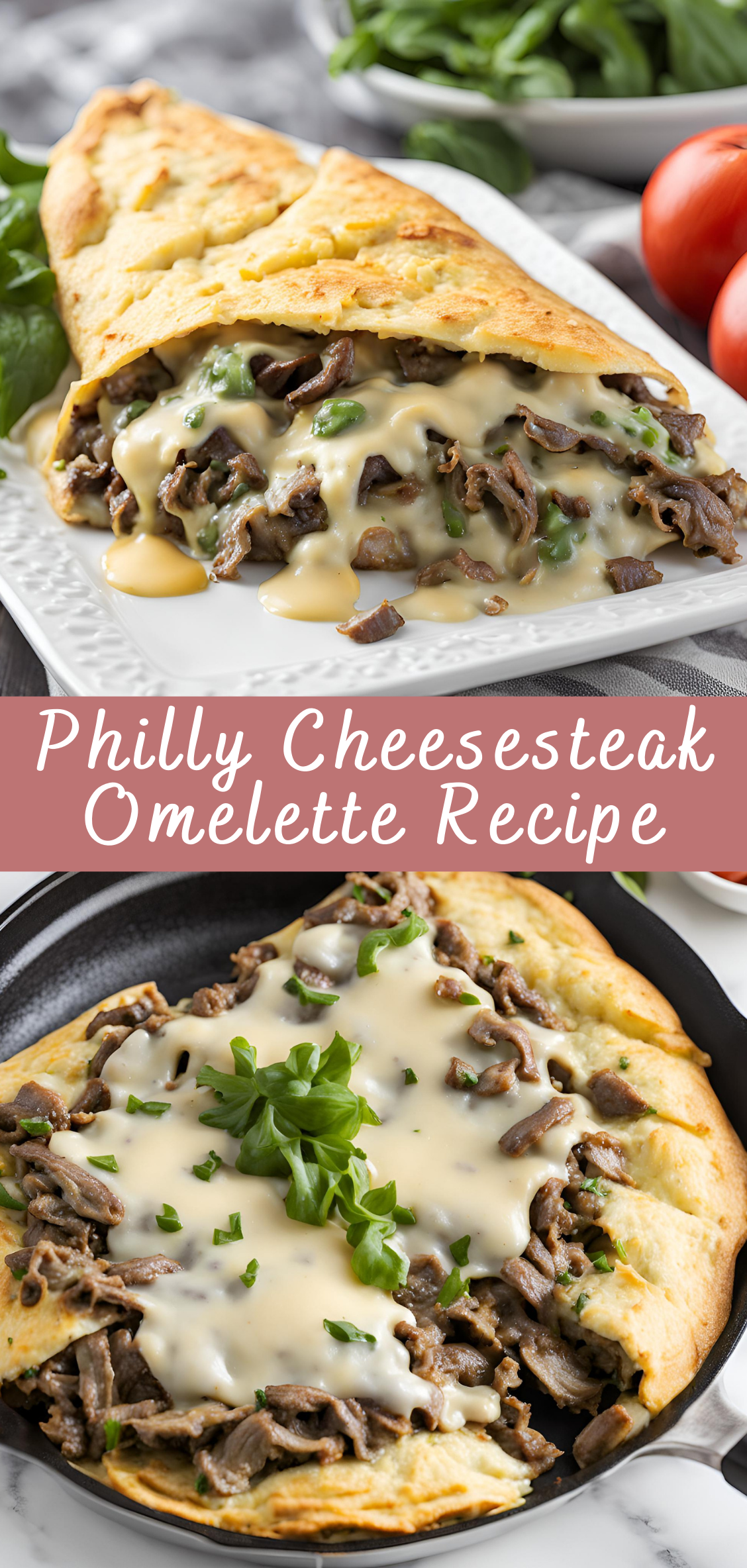 Philly Cheesesteak Omelette Recipe | Cheff Recipes