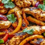 Sheet Pan Chicken Fajitas | JustWorthi