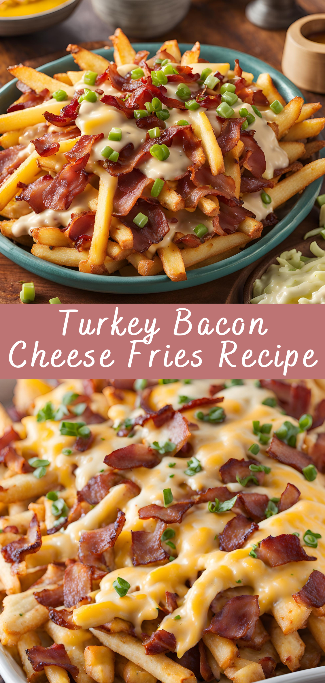 Turkey Bacon Cheese Fries Recipe