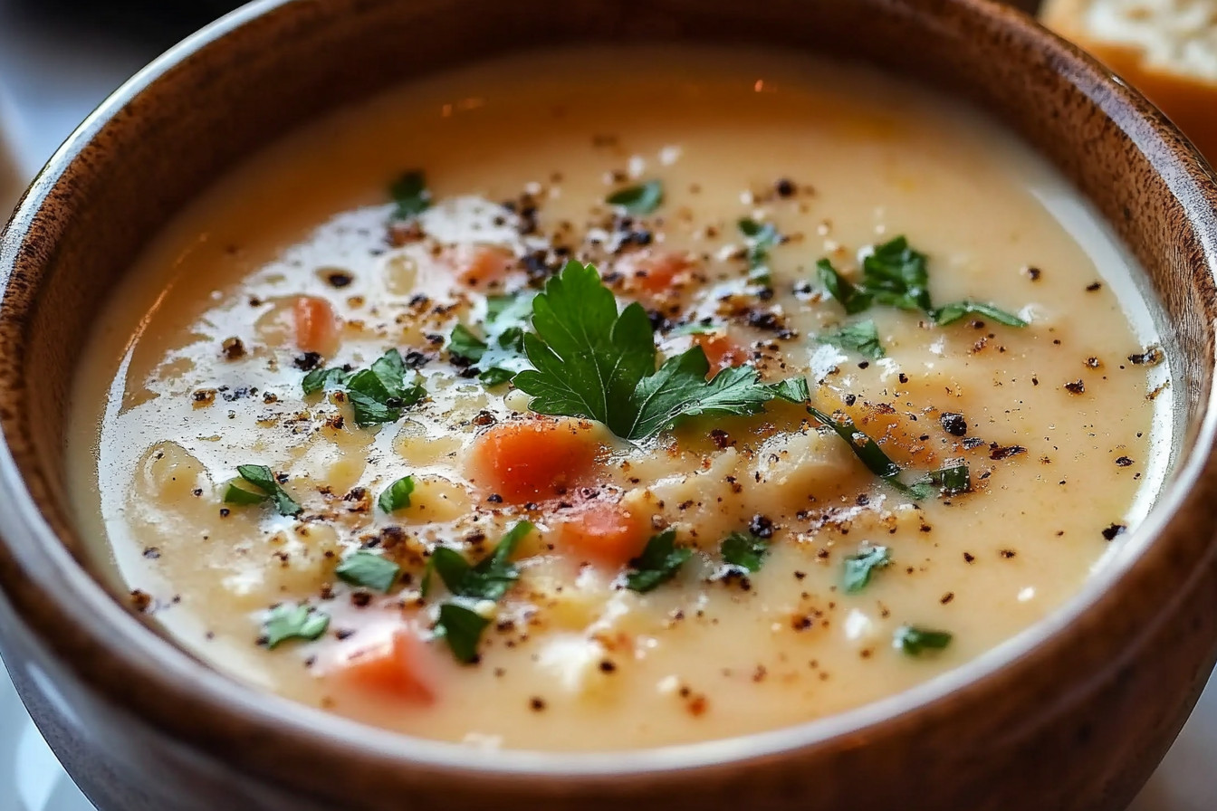 Tuscan Parmesan Cream Soup