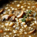 Wholesome Mushroom & Barley Soup: A Cozy, Nutrient-Packed Meal