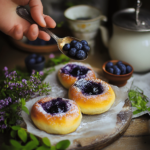 Wild Blueberry Ricotta Sweet Buns