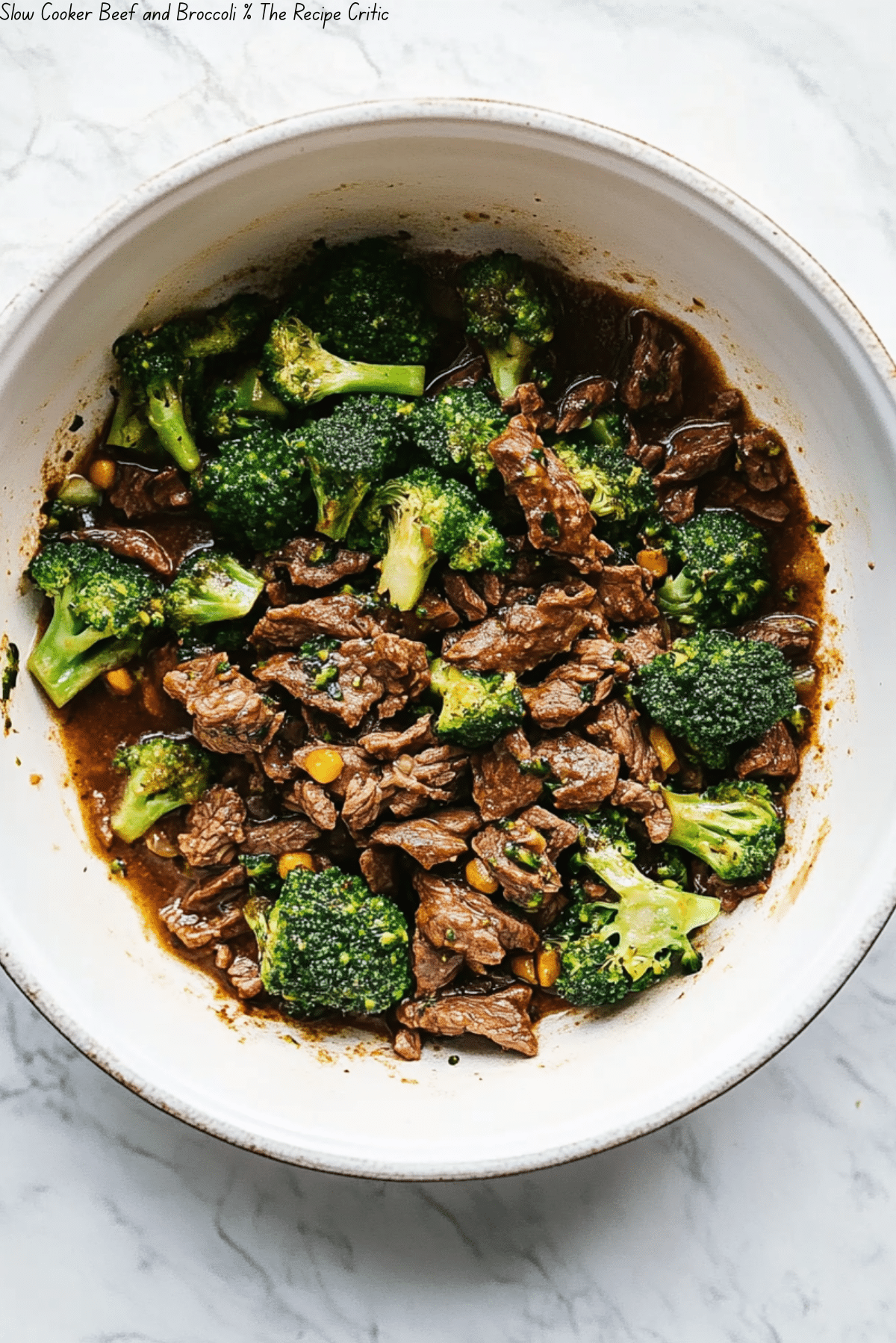 Slow Cooker Beef and Broccoli: A Delicious and Easy Recipe by The Recipe Critic
