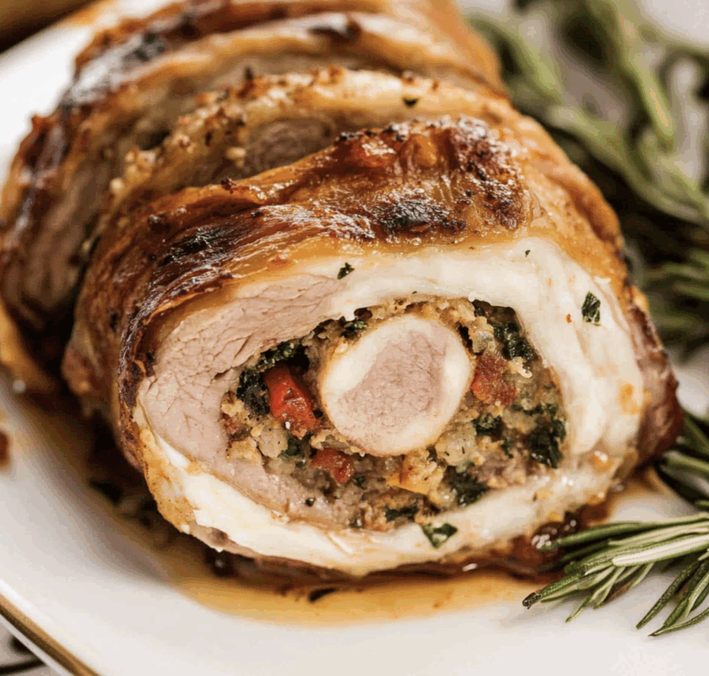 Stuffed Pork Loin - Clara quick dinners
